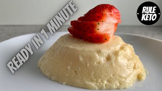 Keto Microwave Mug Cheesecake  Ready In 1 minute [upl. by Ahtnamas429]