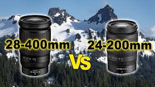 Nikon Z 28400mm vs Nikon Z 24200mm  Image Quality Review [upl. by Yuria]