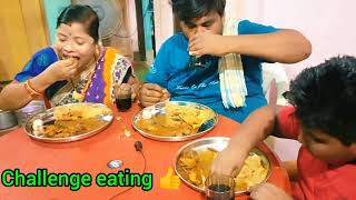 chicken masalaparathachallengeeatingPradip prangya odia vlogs 🙏 video viral 👍 viral viral [upl. by Sanyu]