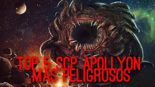 Top 5 SCP apollyon más peligrosos [upl. by Abdul]