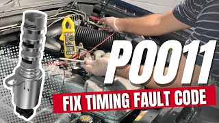 How to Test amp Fix P0011 Intake Camshaft Position Timing Over Advanced Bank 1 Engine Fault Code [upl. by Demetria868]