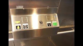 Sweden Stockholm Sundbyberg subway station SMW inclined elevator  going down [upl. by Lak]