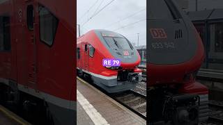 Buchloe RE 79 Richtung Augsburg Hbf trainspotting train deutschebahn eisenbahn baureihe633 [upl. by Eedoj]