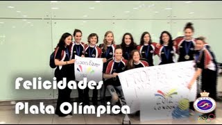 Felicidades Plata para el Waterpolo Femenino  Olimpiadas de Londres 2012 [upl. by Rizan]