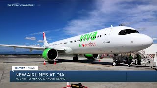 Viva Aerobus starting flights to Denver today [upl. by Sadella]