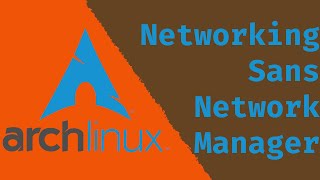 Arch Linux Networking static IP and bridge network with iproute2 [upl. by Ytima463]