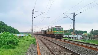 First LHB Coach Run Of Agartala Kolkata Garib Rath Express  Indian Railways [upl. by Hsakiv]