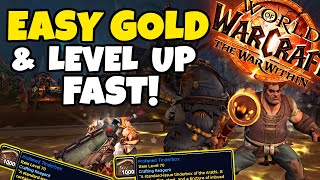 The EASIEST Solo Goldfarm in The War Within  Make Gold amp Level Up FAST [upl. by Salesin]