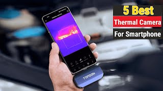 Top 5 Best Thermal Cameras For Smartphone 2023 [upl. by Ahsiekal]