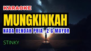 Stinky  Mungkinkah Karaoke Lower Key Nada Rendah 2 G mayor [upl. by Hsac]