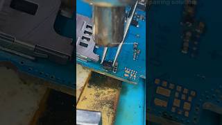 Samsung Keypad Charging IC Change youtubeshorts repair [upl. by Aitercal]