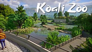 Koali Zoo  quotFlamingo Lagoonquot Planet Zoo Collab  ft Silvarret Deladysigner amp Rudi 5 [upl. by Anitsirhc]