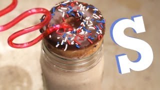 Donut Milkshake  Sorted Food [upl. by Shaine]