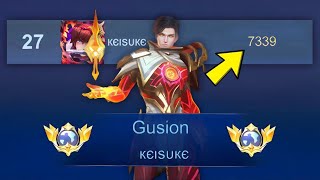 FINALLY THANK YOU MOONTON FOR THIS GLOBAL GUSION BADGE must watch  Mobile Legends [upl. by Eartha]