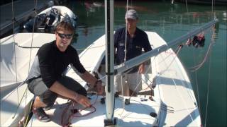 Etchells How to guide Part 5 Leward dropwmv [upl. by Nwhas]