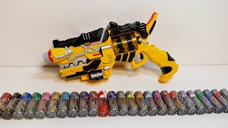 Power Rangers Dino ChargeSuper Sentai Morpher Lot [upl. by Berkie348]