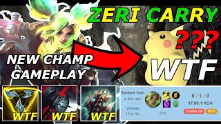 POWER CARRY ZERI BECOMES SCARY BROKEN ZERI BUILD FULL GAME [upl. by Wake]