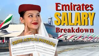 Emirates SALARY Secrets How Much You REALLY Get Paid As Emirates Cabin Crew 💰 [upl. by Mariken]