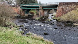 Strathaven to Murkirk Rd Drone under the bridge  a wee snippet [upl. by Lyckman]