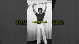 How Bruce Lee built his famous oneinch punch brucelee lifting workout [upl. by Towne429]