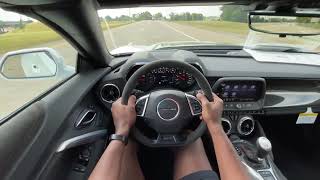 2024 Chevy Camaro ZL1 Convertible POV Test Drive Review Acceleration Ride Quality Visibility [upl. by Tran109]