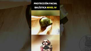 Mascaras Antibalas de NIVEL IV sabiasque tactical policia [upl. by Radbourne544]