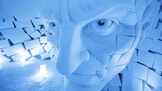 SnowVillage in Lainio Kittilä Finland – Illusions from Snow amp Ice [upl. by Akerue]