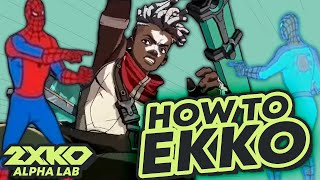 How To Control Time with Ekko 2XKO Alpha Lab [upl. by Eicul]