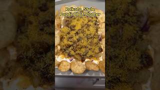 Kolkata Style Papdi Chaat Recipe  Dahi Papdi  TRENDING Chaat Platter for guests chaatrecipe [upl. by Kaltman782]