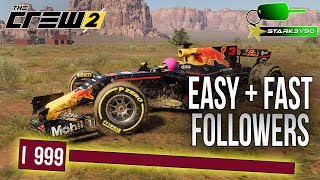 The Crew 2  NEW FASTEST WAY TO GAIN FOLLOWERS [upl. by Lyndell]