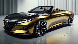 Get to know more closely All New Honda Accord Convertible 2025 [upl. by Aem973]