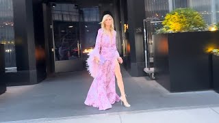 Nicky Hilton Rothschild is seen at Bronx and Banco Bridal Show shorts short shortsvideo fashion [upl. by Latoniah]