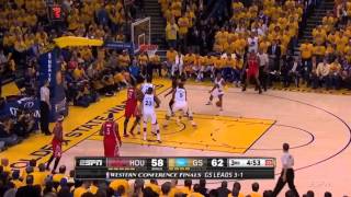 James Hardens 13 Turnovers Highlights Rockets vs Warriors Game 5 May 27 2015 NBA Playoffs [upl. by Ferro]