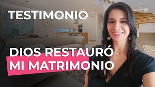 Testimonio Como DIOS RESTAURÓ mi MATRIMONIO  Predicas Cristianas 2021 [upl. by Alvar]