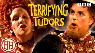 Horrible Histories  The Terrifying Tudors  Compilation [upl. by Ardnassac]