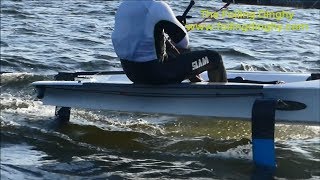 Light wind cruising with The Foiling Dinghy [upl. by Brine353]