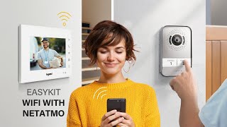 Videoportero conectado EASYKIT Wifi consulta lo que ocurre en tu hogar desde tu móvil [upl. by Vonnie]