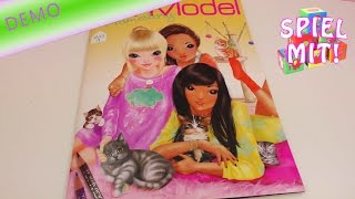 Topmodel Homestory WG 4 Übersicht Malbuch Stickerbuch Vorstellung [upl. by Amarillas856]