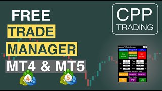 Best FREE Trade Manager for MT4 and MT5  How to Install and Use [upl. by Asp]