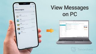 How to View iPhone Messages on PC 2 Ways [upl. by Esela]