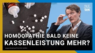 Medien Lauterbach will Homöopathie als Kassenleistung streichen [upl. by Eniluap]