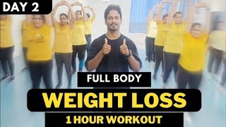 1 Hour Workout Video  Full Body Workout Video  Zumba Fitness With Unique Beats  Vivek Sir [upl. by Fabyola]