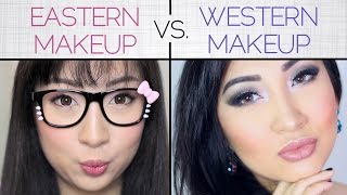 Eastern VS Western Makeup Look [upl. by Niemad732]