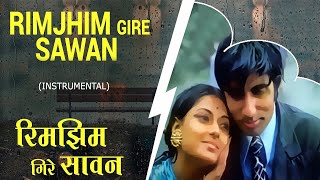 Rimjhim Gire Saavan  Manzil  Instrumental [upl. by Atiuqer408]