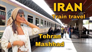 IRAN  Tehran to Mashhad Train Travel in Summer 2022 قطار تهران مشهد [upl. by Erme]