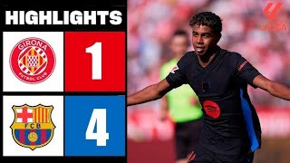 Girona vs Barcelona 14 Highlights  La Liga 2425 [upl. by Solnit319]