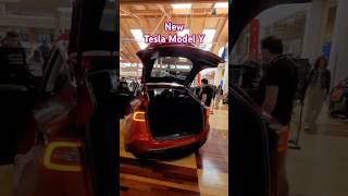 New Tesla Model Y  Quick Look  Nice Outlook shorts ytshorts tesla teslamodely [upl. by Irdua]