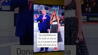 Best Moments DonaldMelania viral video short trump shorts shortvideo youtube viralvideo [upl. by Olegnad]