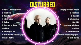 Best Songs of Disturbed full album 2024  Top 10 songs [upl. by Einor]