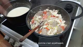 11 La blanquette de veau de Kaoi cuisine [upl. by Ovida]